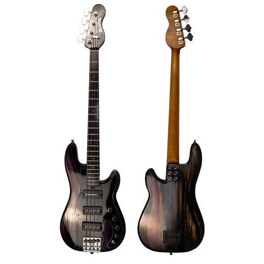 McGrath Thunderhorse P-Style Bass - Galactic Purple - 12-Way Selector & Tilt EQ - image 2