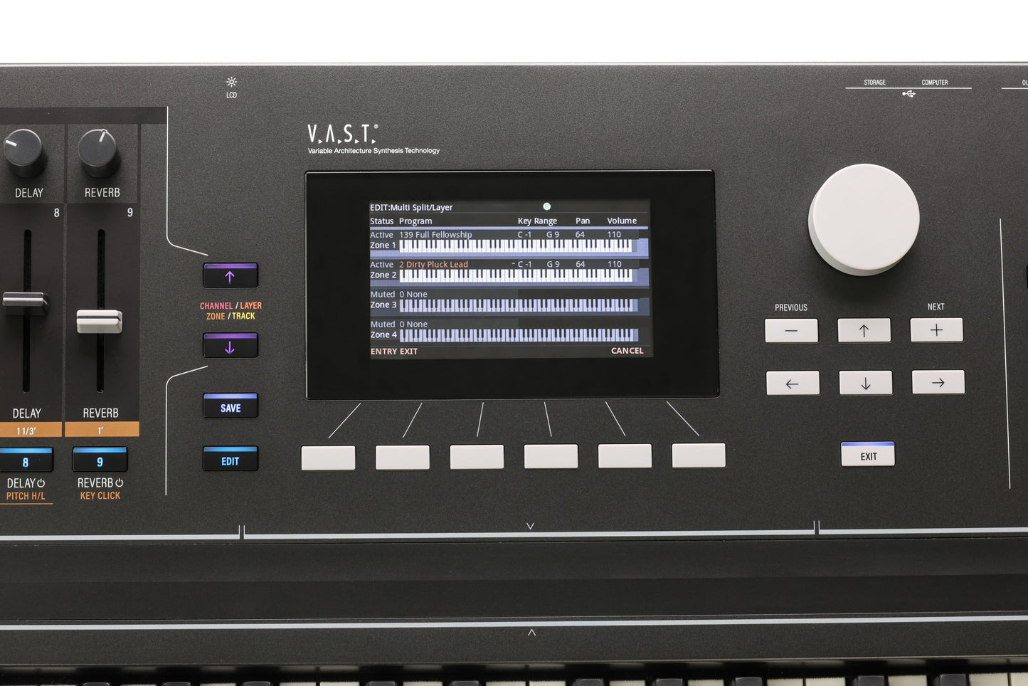 Kurzweil K2088 V.A.S.T. Synthesizer Workstation