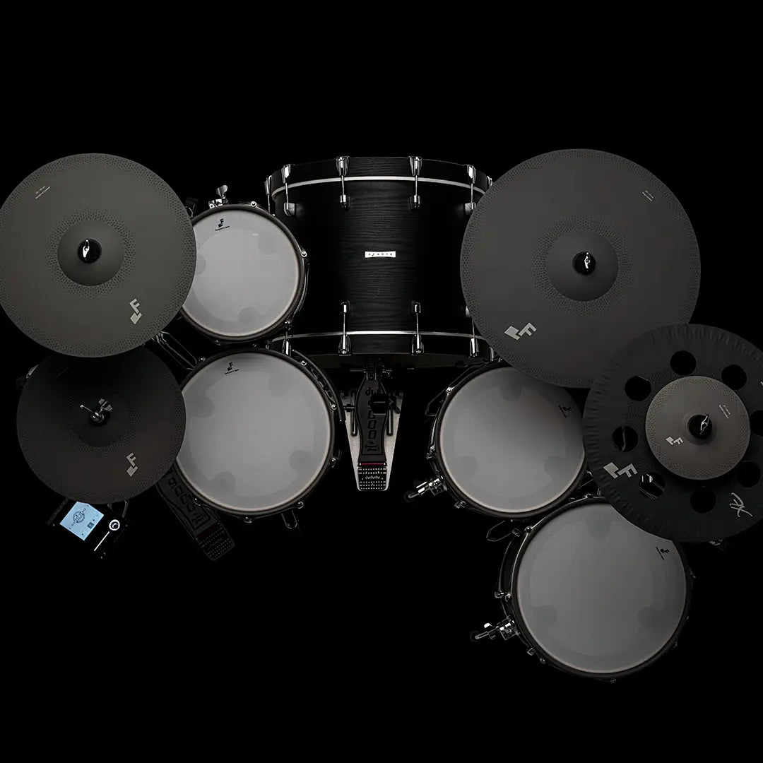 EFNOTE 7X overhead kit view black background