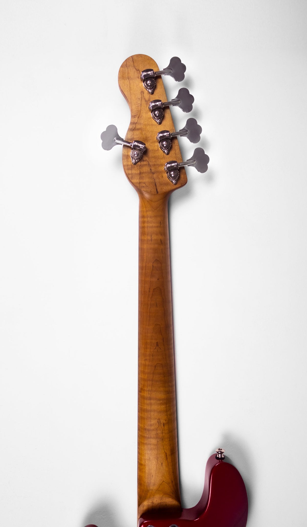 McGrath Thunderhorse V – Candy Apple Red – 32-Inch Medium Scale 5-String Bass – product image 10