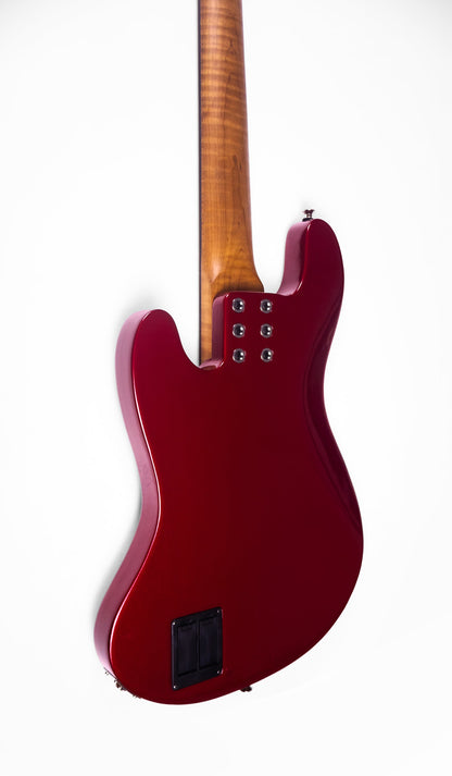 McGrath Thunderhorse V – Candy Apple Red – 32-Inch Medium Scale 5-String Bass – product image 11