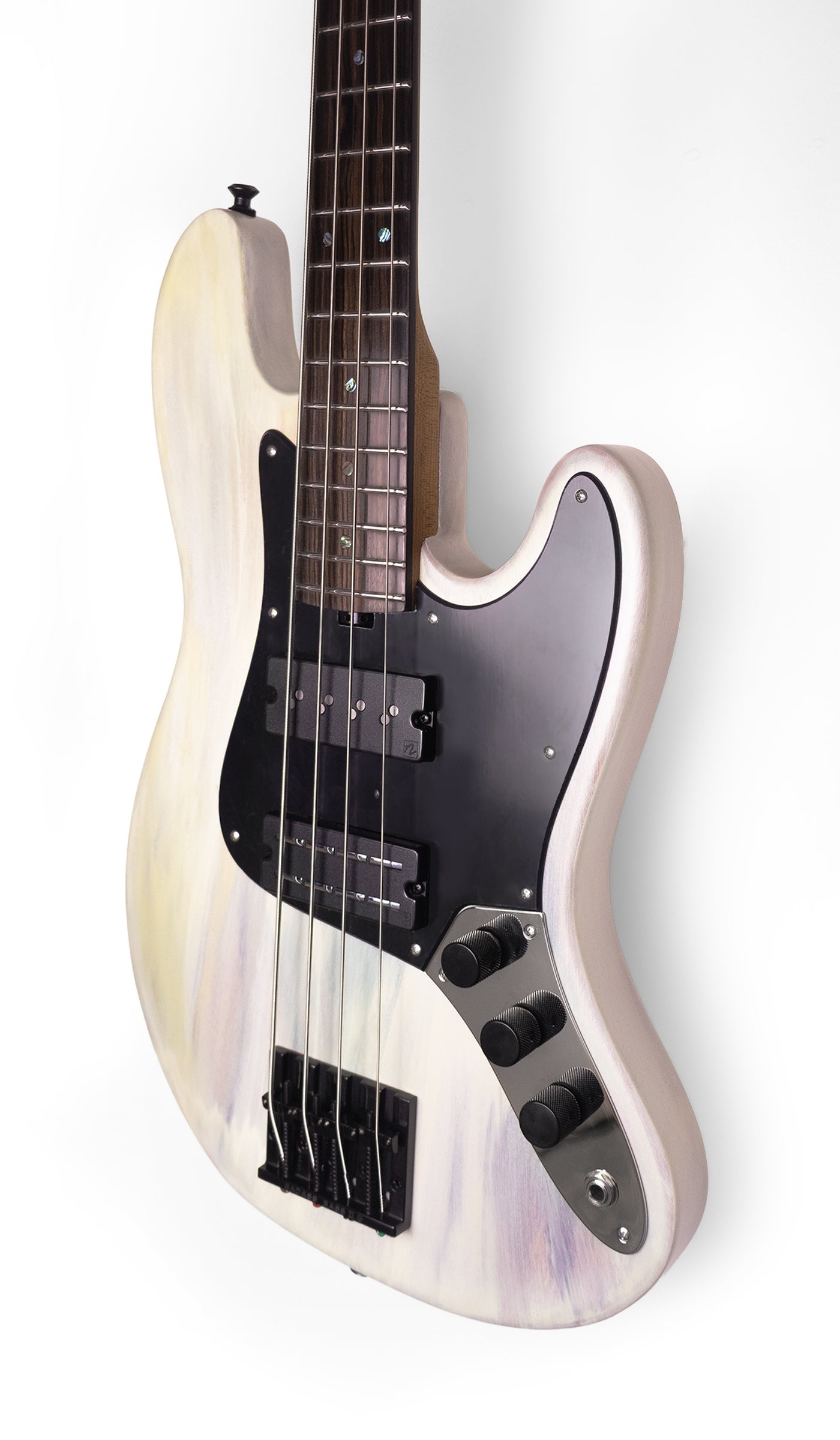 J-Style - Thumper - White Sands - 8.3lbs - Short Scale by McGrath Guitars electric bass image 2