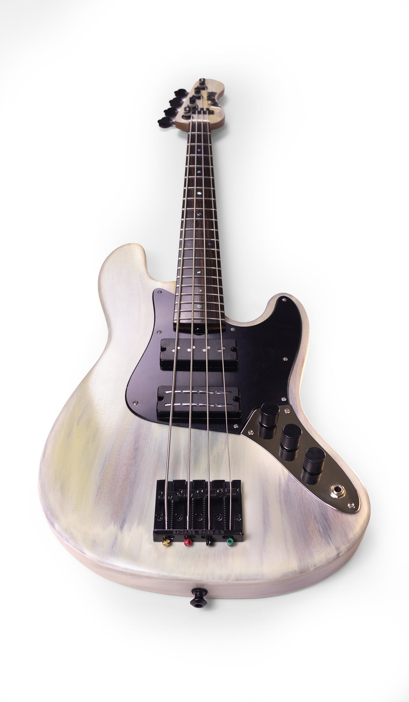 J-Style - Thumper - White Sands - 8.3lbs - Short Scale by McGrath Guitars electric bass image 3