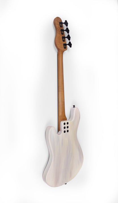 J-Style - Thumper - White Sands - 8.3lbs - Short Scale by McGrath Guitars electric bass image 5
