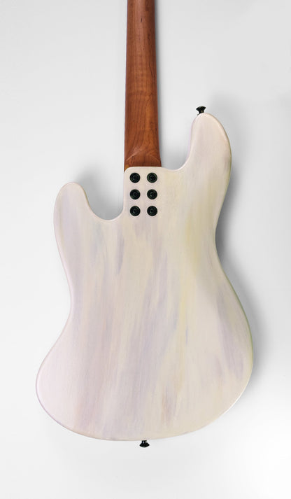 J-Style - Thumper - White Sands - 8.3lbs - Short Scale by McGrath Guitars electric bass image 7