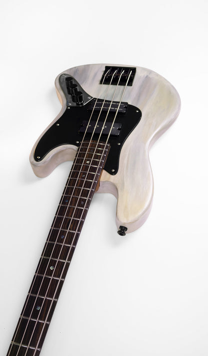 J-Style - Thumper - White Sands - 8.3lbs - Short Scale by McGrath Guitars electric bass image 11