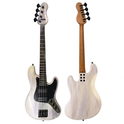 J-Style - Thumper - White Sands - 8.3lbs - Short Scale by McGrath Guitars electric bass image 12