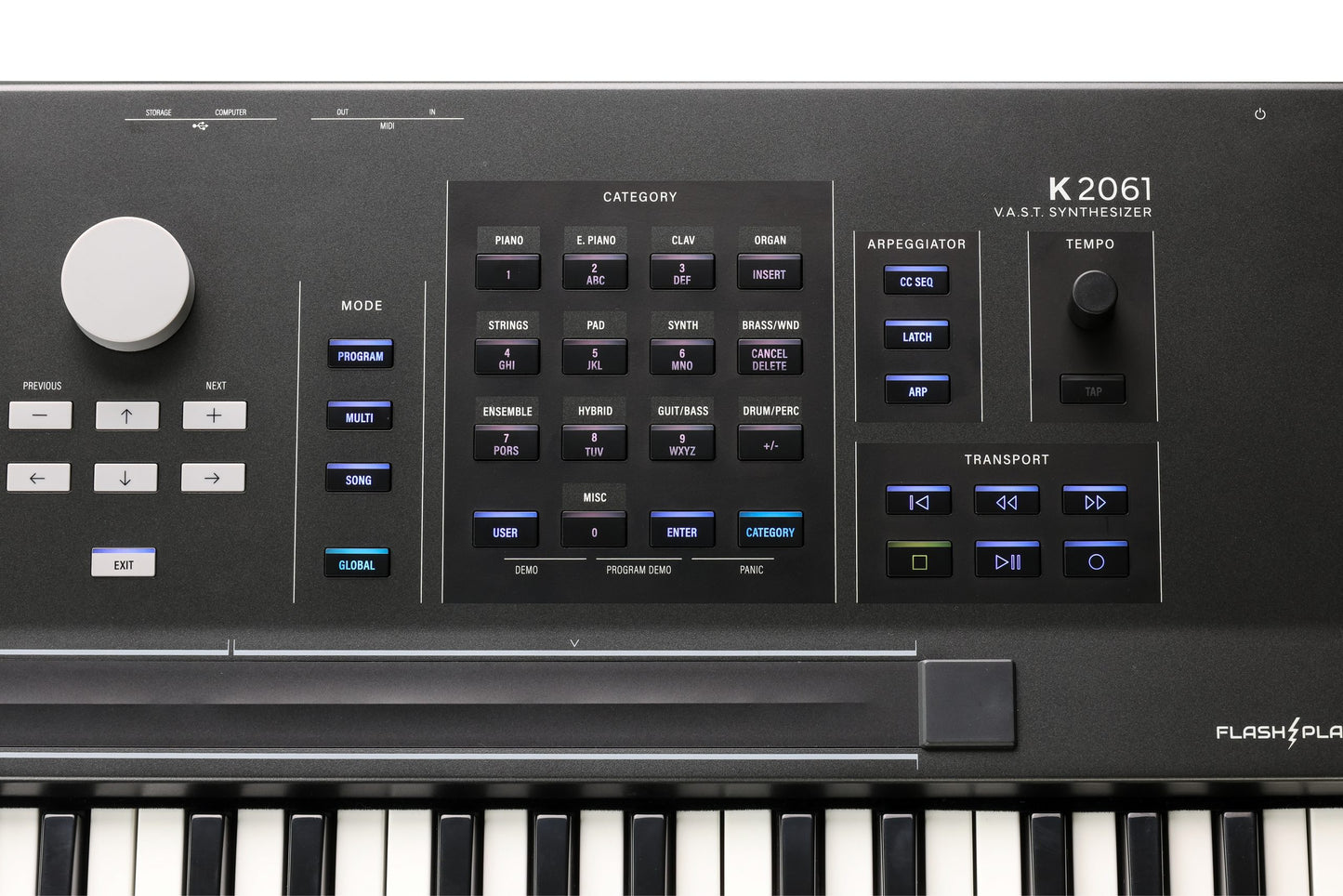 Kurzweil K2061 V.A.S.T. Synthesizer Workstation