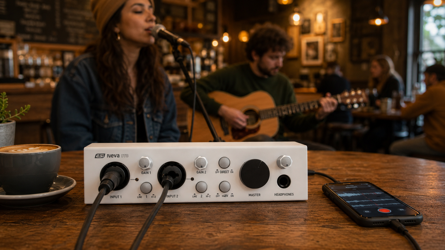 ESI Neva OTG Dual USB-C Audio Interface