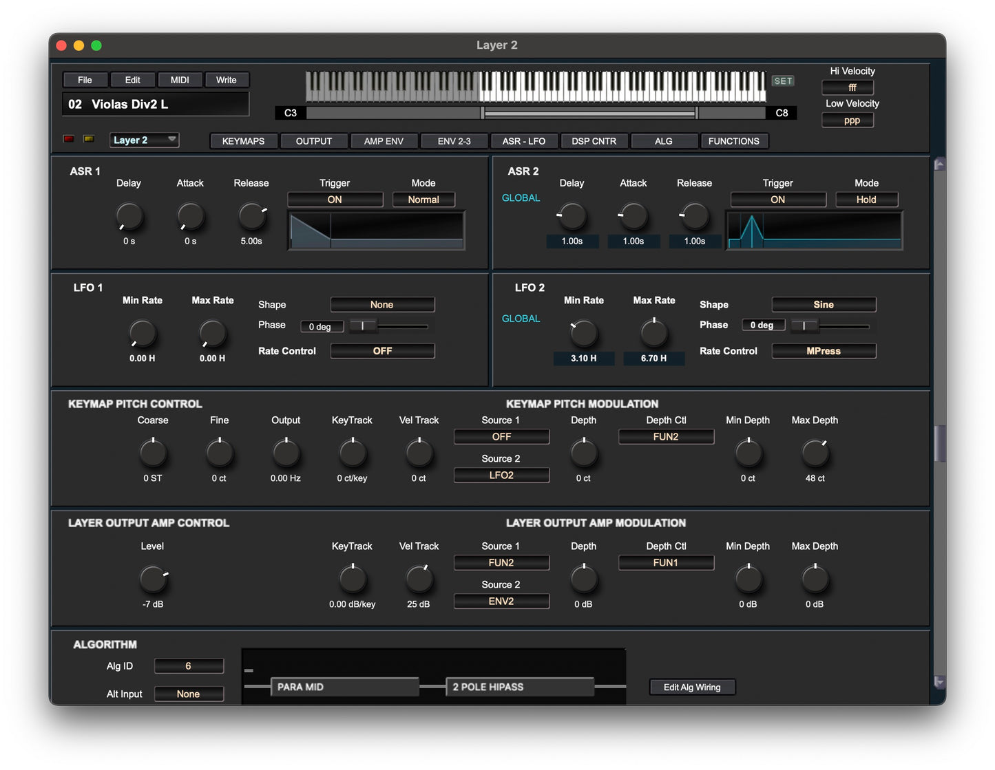 Kurzweil SP8 88-Key Stage Keyboard