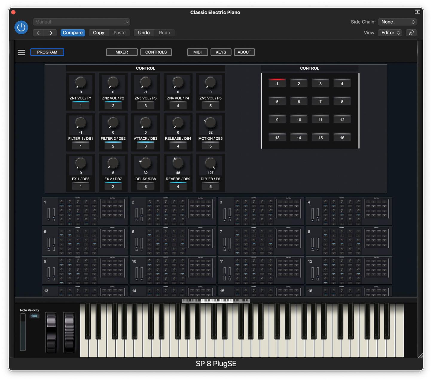 Kurzweil SP8 88-Key Stage Keyboard