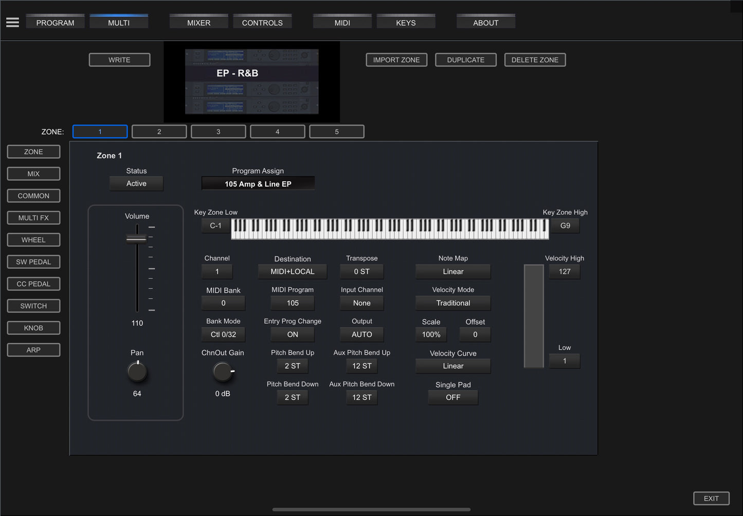 Kurzweil SP8 88-Key Stage Keyboard