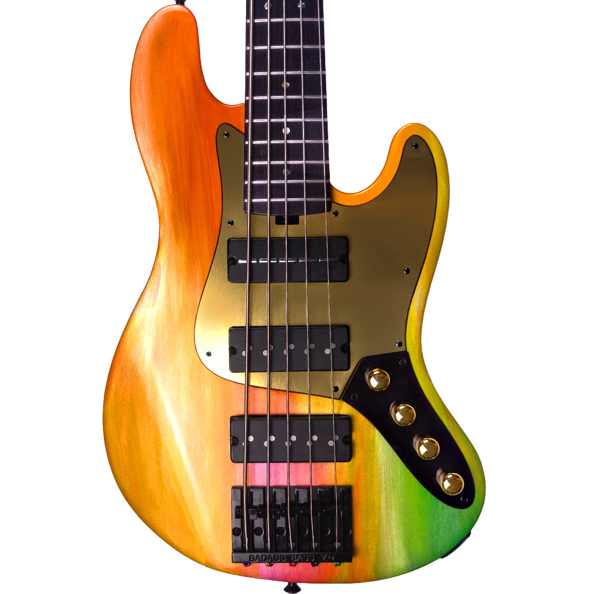 McGrath Thunderhorse V – Vice City – 32-Inch Medium Scale 5-String Bass – front product view