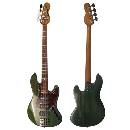 McGrath Thunderhorse J-Style Bass - British Racing Green - 12-Way Selector & Tilt EQ - image 2