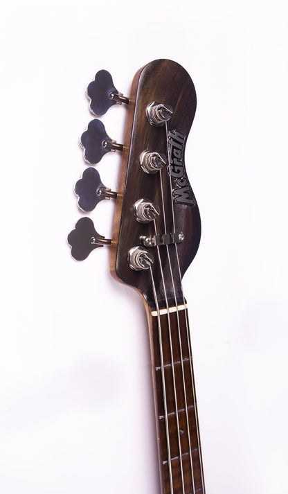 McGrath Thunderhorse J-Style Bass - Coffee - 12-Way Selector & Tilt EQ - image 8