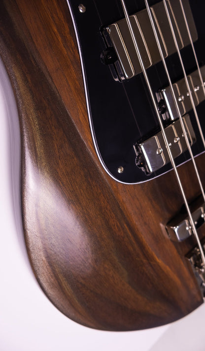 McGrath Thunderhorse J-Style Bass - Coffee - 12-Way Selector & Tilt EQ - image 11