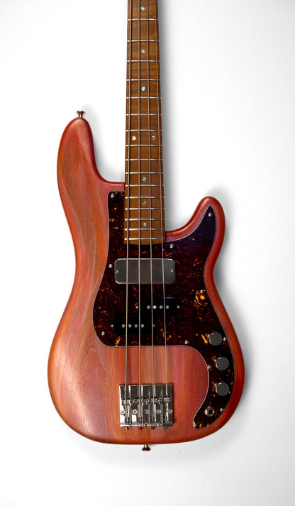 Short Scale Thumper - Coral - 8.1lbs by McGrath Guitars electric bass image 11