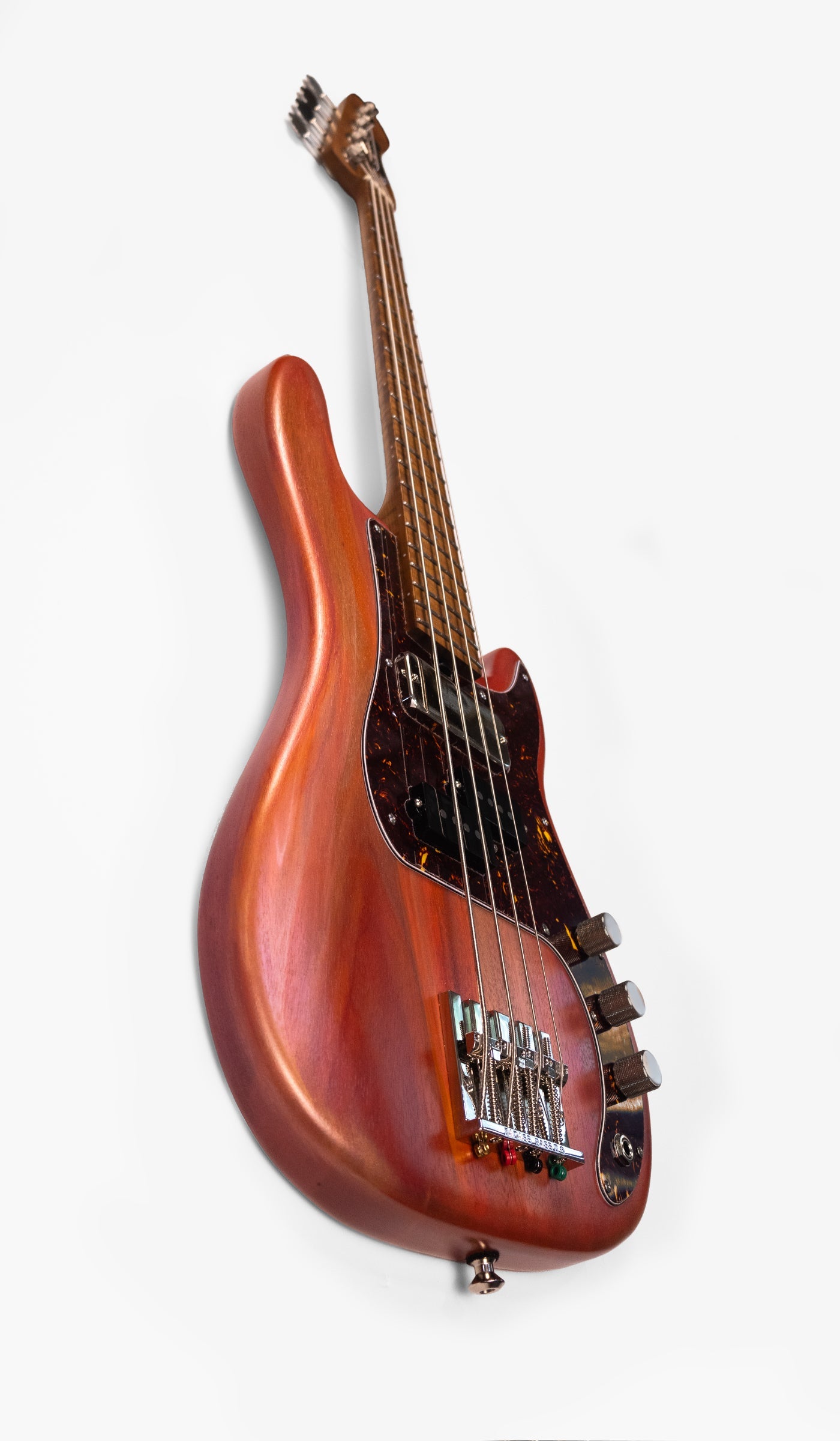 Short Scale Thumper - Coral - 8.1lbs by McGrath Guitars electric bass image 6