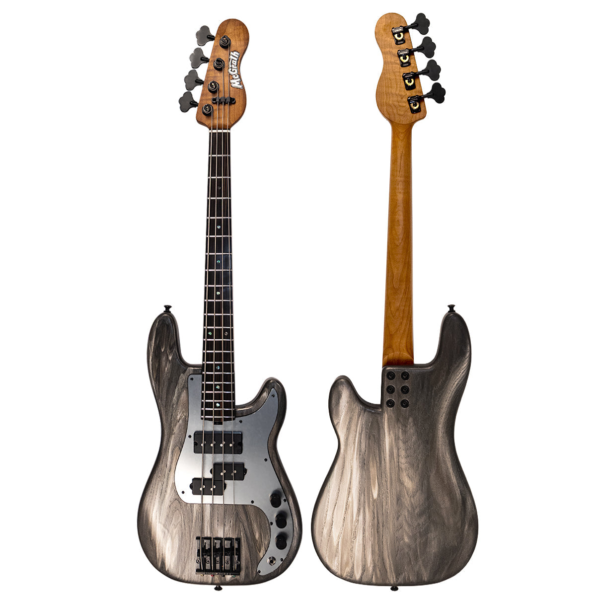 Thumper - Damascus - 8.6 lbs - Short Scale by McGrath Guitars electric bass image 2