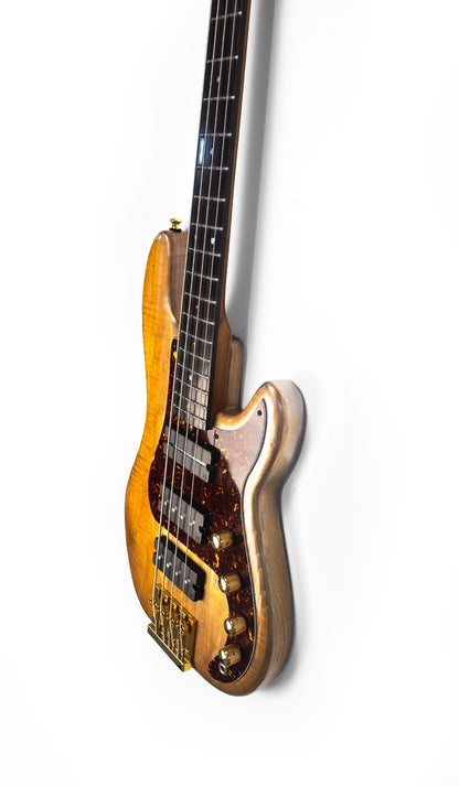 McGrath Thunderhorse P-Style Bass - Desert Gold - 12-Way Selector & Tilt EQ - image 3