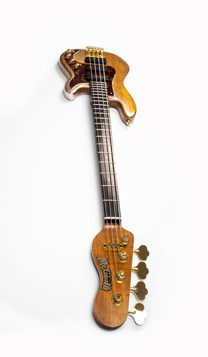 McGrath Thunderhorse P-Style Bass - Desert Gold - 12-Way Selector & Tilt EQ - image 6