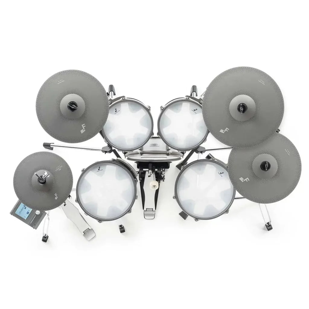 EFNOTE 3 Style-B electronic drum kit overhead view