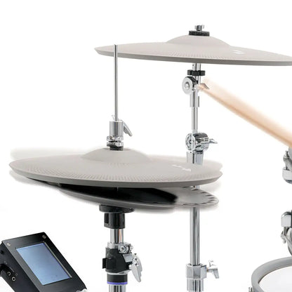 EFNOTE 7X hi-hat cymbal response close up