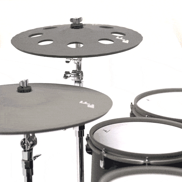 EFNOTE 7X 17 inch FX cymbal being played