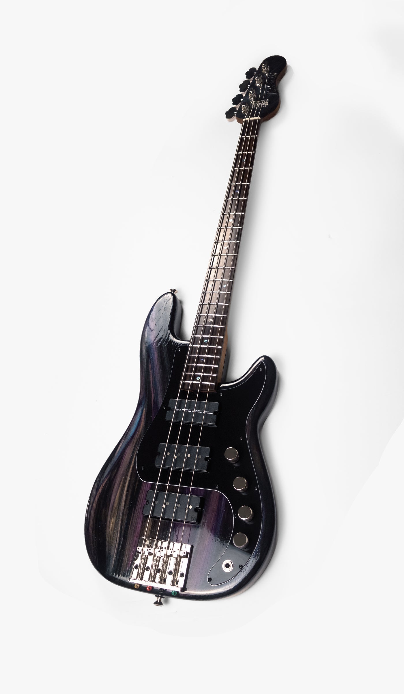 McGrath Thunderhorse P-Style Bass - Galactic Purple - 12-Way Selector & Tilt EQ - image 5