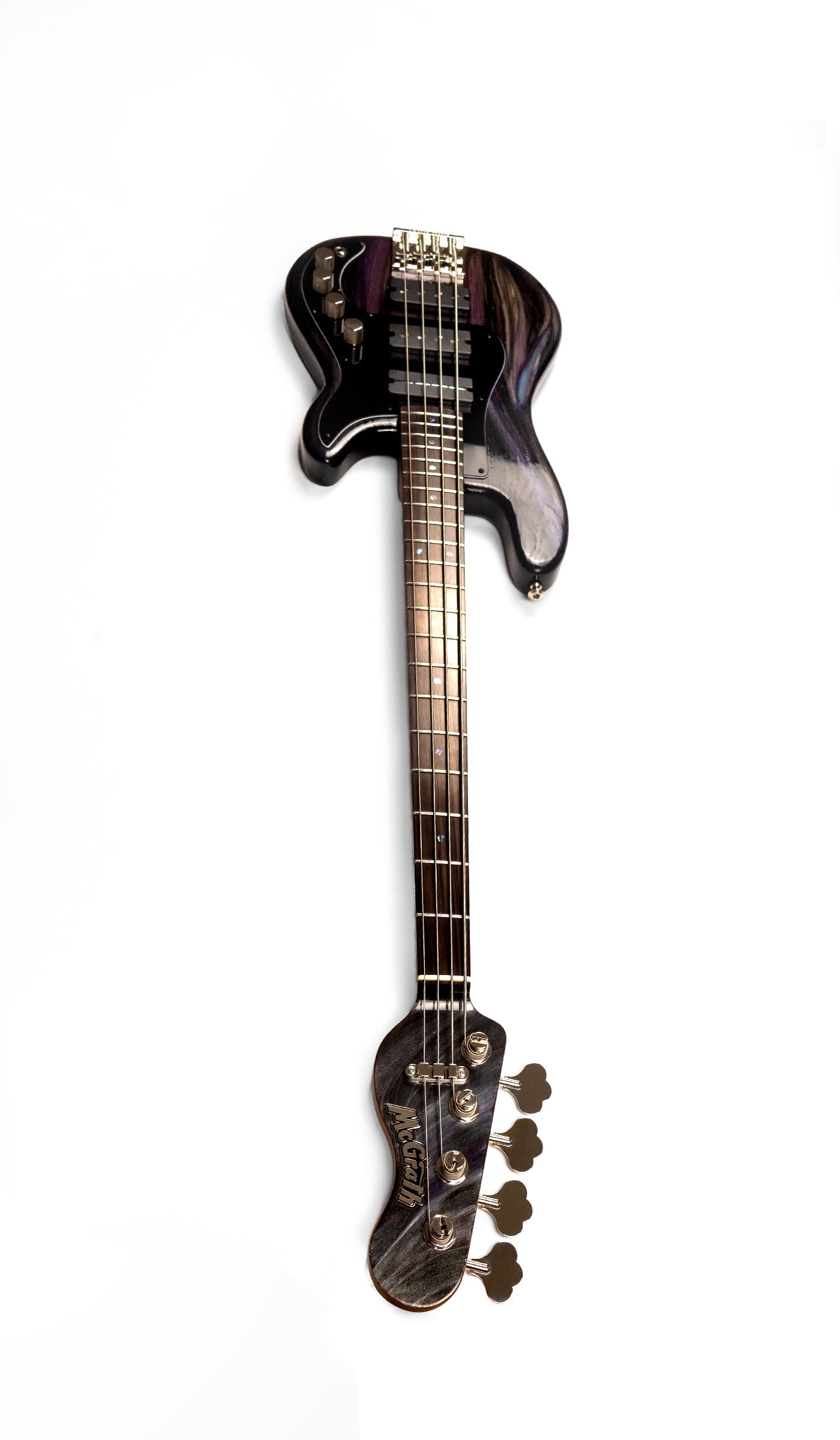 McGrath Thunderhorse P-Style Bass - Galactic Purple - 12-Way Selector & Tilt EQ - image 6