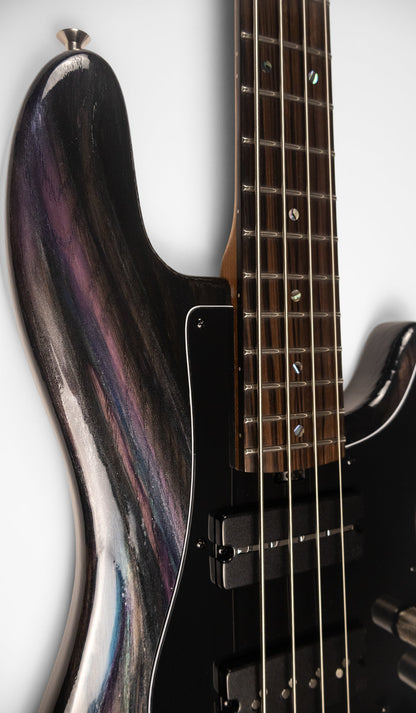 McGrath Thunderhorse P-Style Bass - Galactic Purple - 12-Way Selector & Tilt EQ - image 9