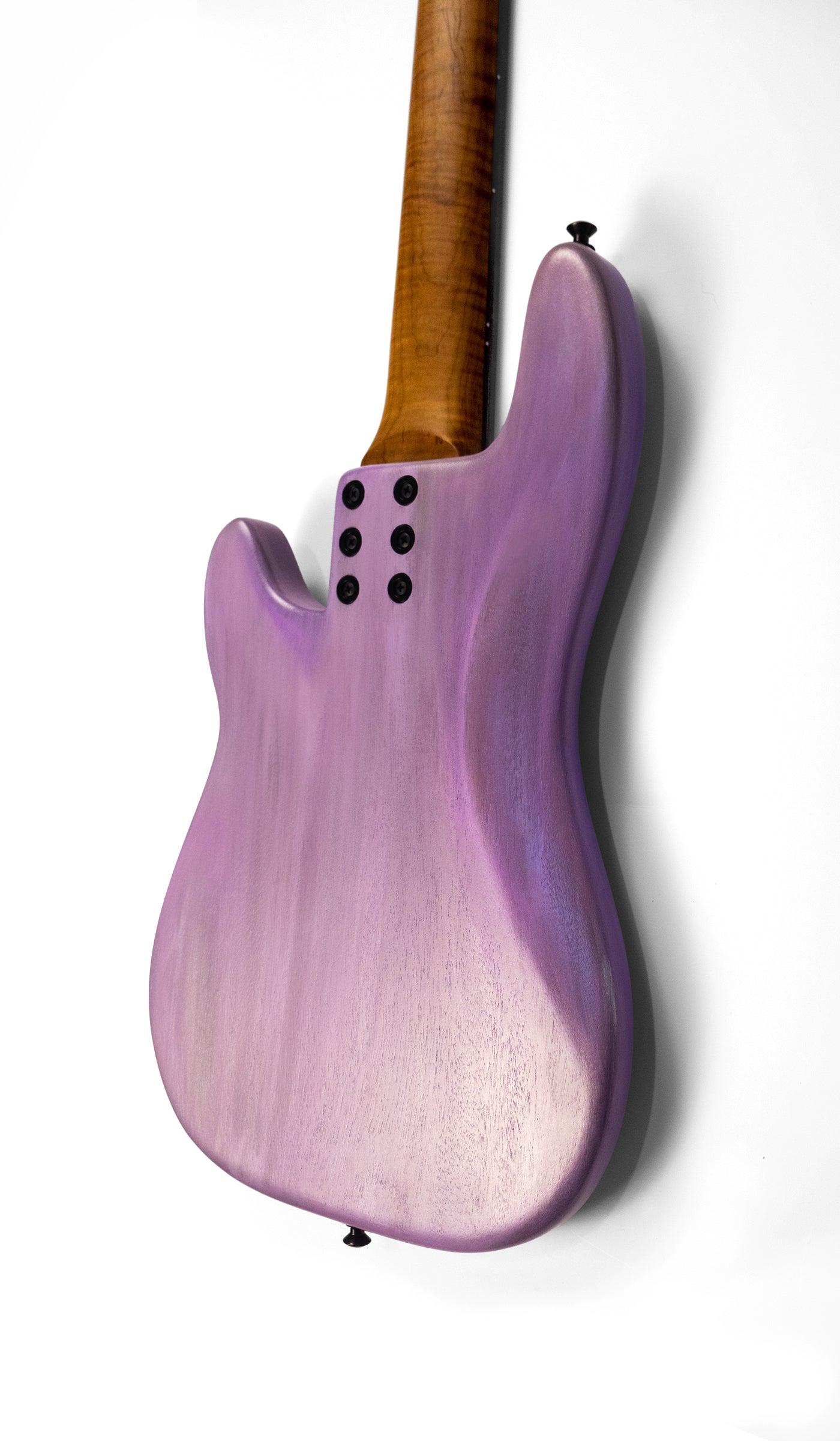 McGrath Medium Scale Thumper Lavender 8.7lbs - McGrath Guitars boutique 5-string bass