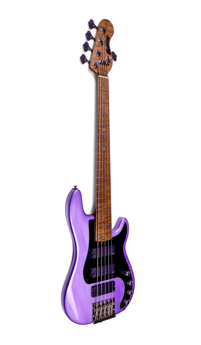 McGrath Thunderhorse V – Lavender – 34-Inch Standard Scale 5-String Bass – product image 14