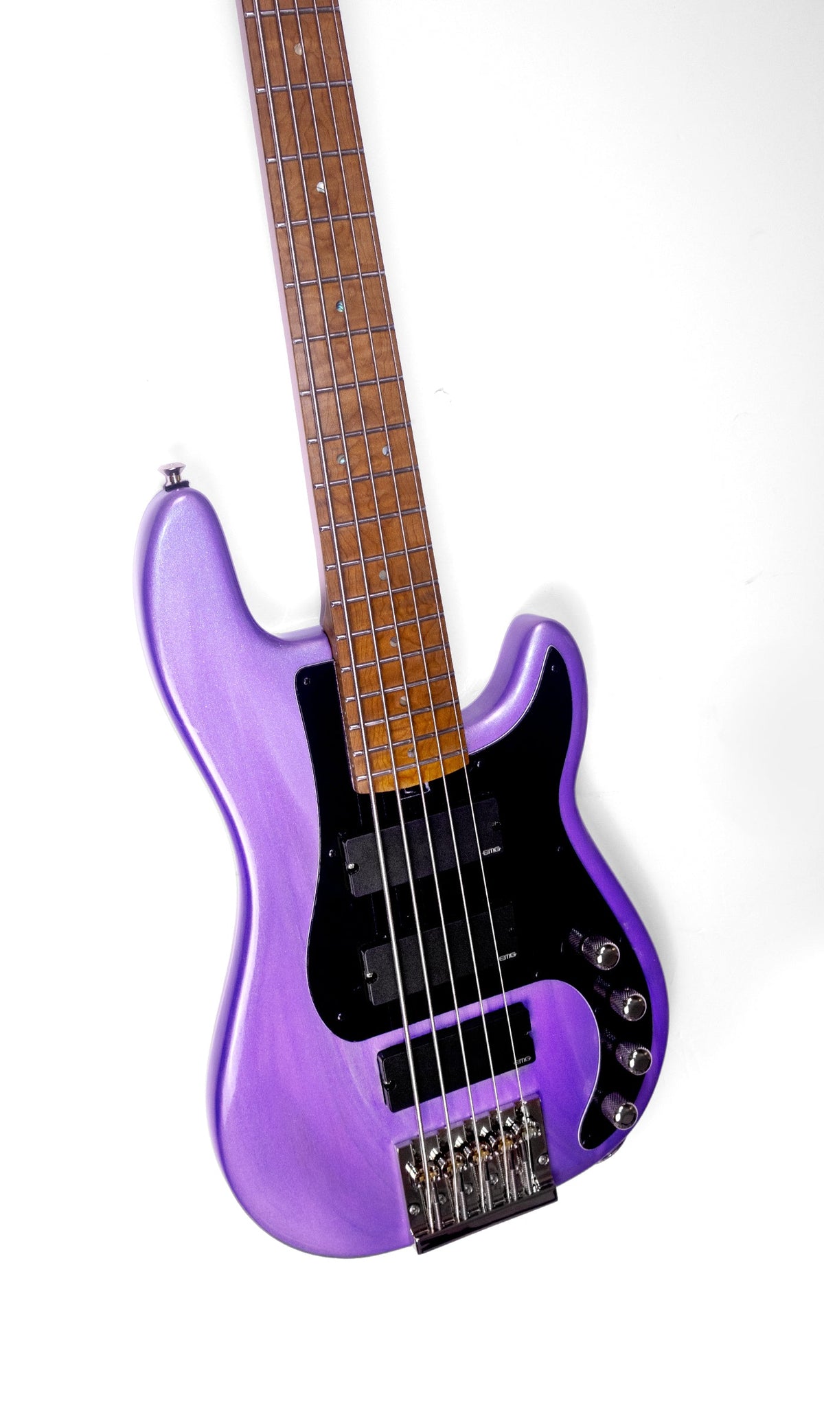 McGrath Thunderhorse V – Lavender – 34-Inch Standard Scale 5-String Bass – product image 7