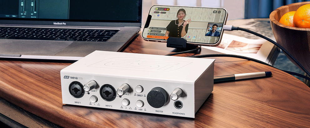 ESI Neva OTG Dual USB-C Audio Interface