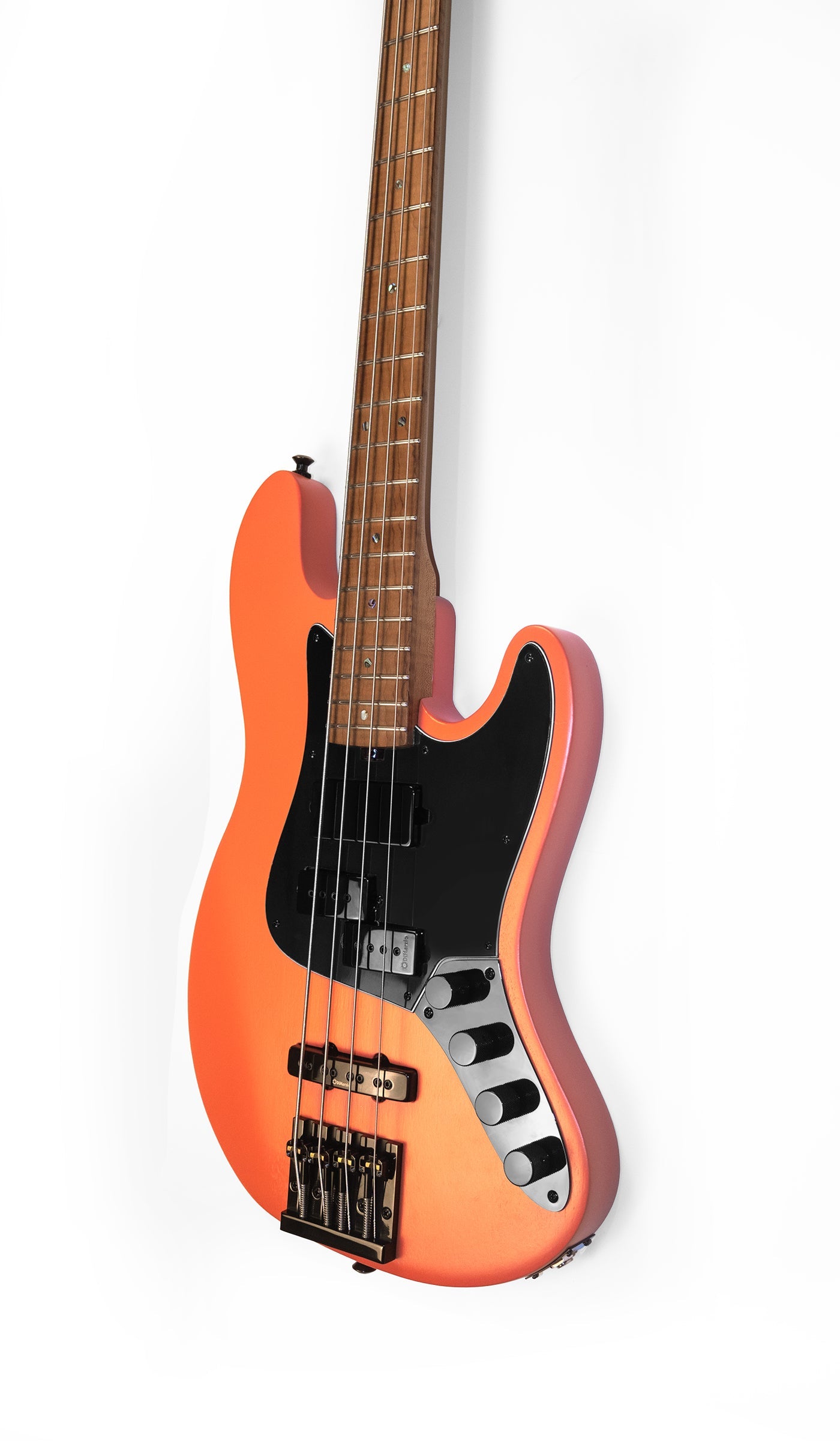 McGrath Thunderhorse J-Style Bass - Peach - 12-Way Selector & Tilt EQ - image 3