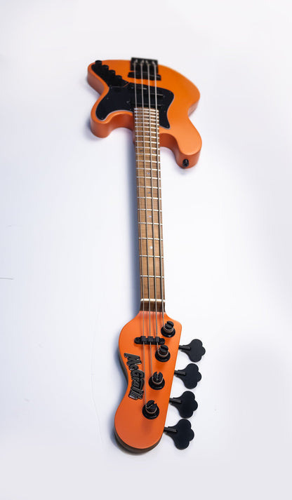 McGrath Thunderhorse J-Style Bass - Peach - 12-Way Selector & Tilt EQ - image 6