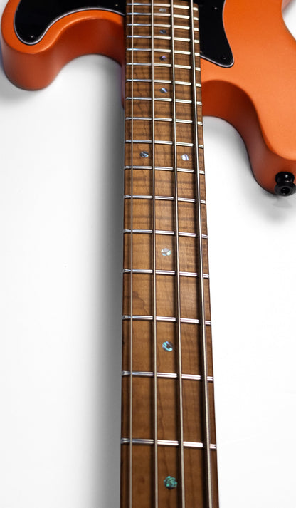 McGrath Thunderhorse J-Style Bass - Peach - 12-Way Selector & Tilt EQ - image 7