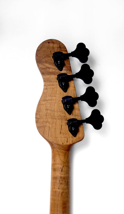 McGrath Thunderhorse J-Style Bass - Peach - 12-Way Selector & Tilt EQ - image 9