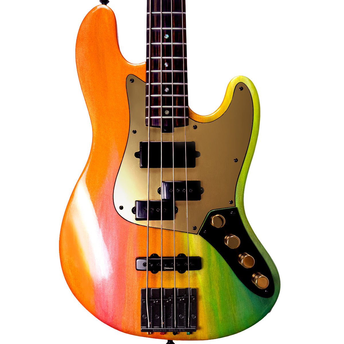 McGrath Thunderhorse – Vice City – 34-Inch Scale 4-String Bass – front product view