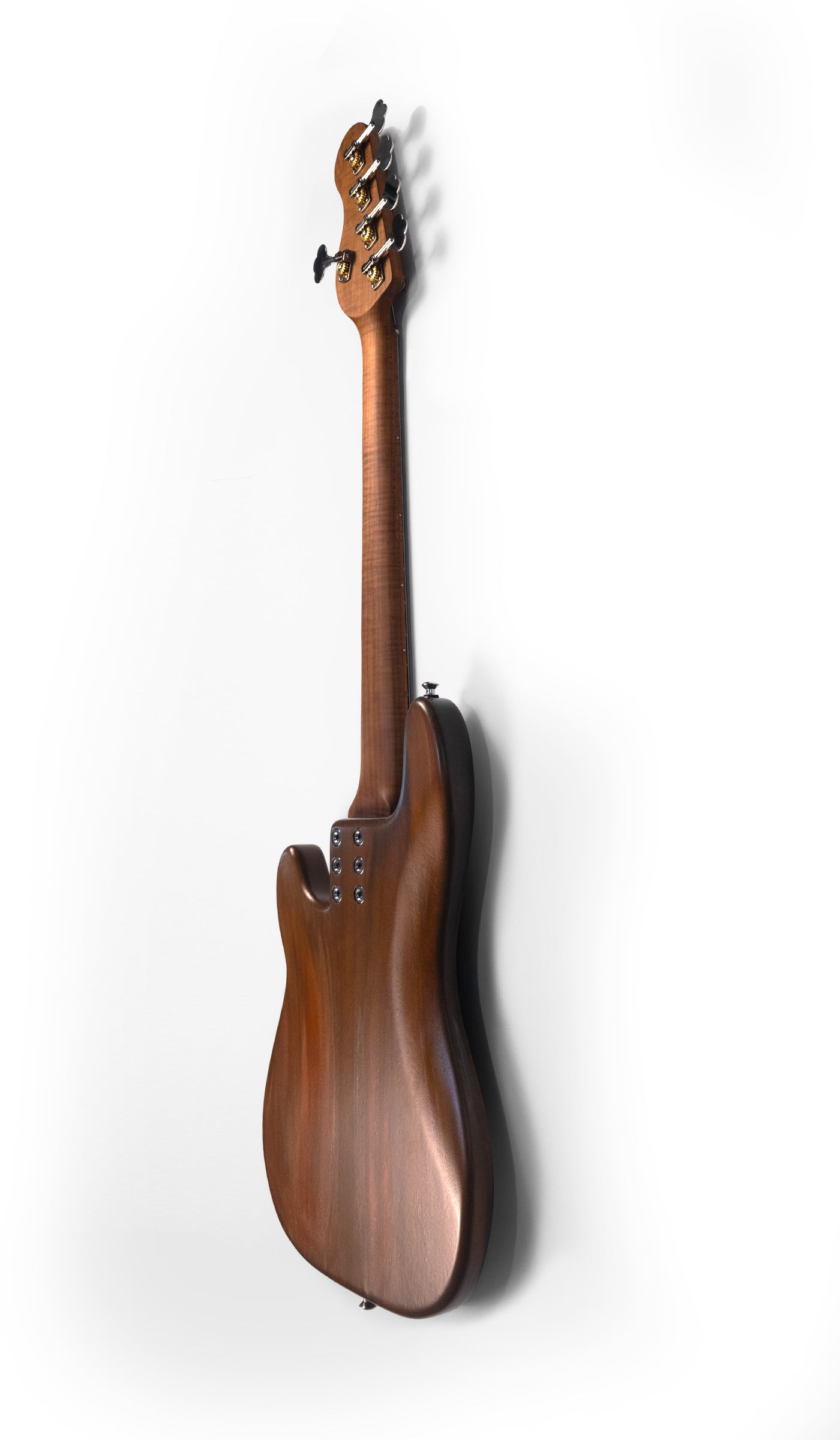 McGrath Medium Scale Thumper Whiskey 8.8lbs - McGrath Guitars boutique 5-string bass