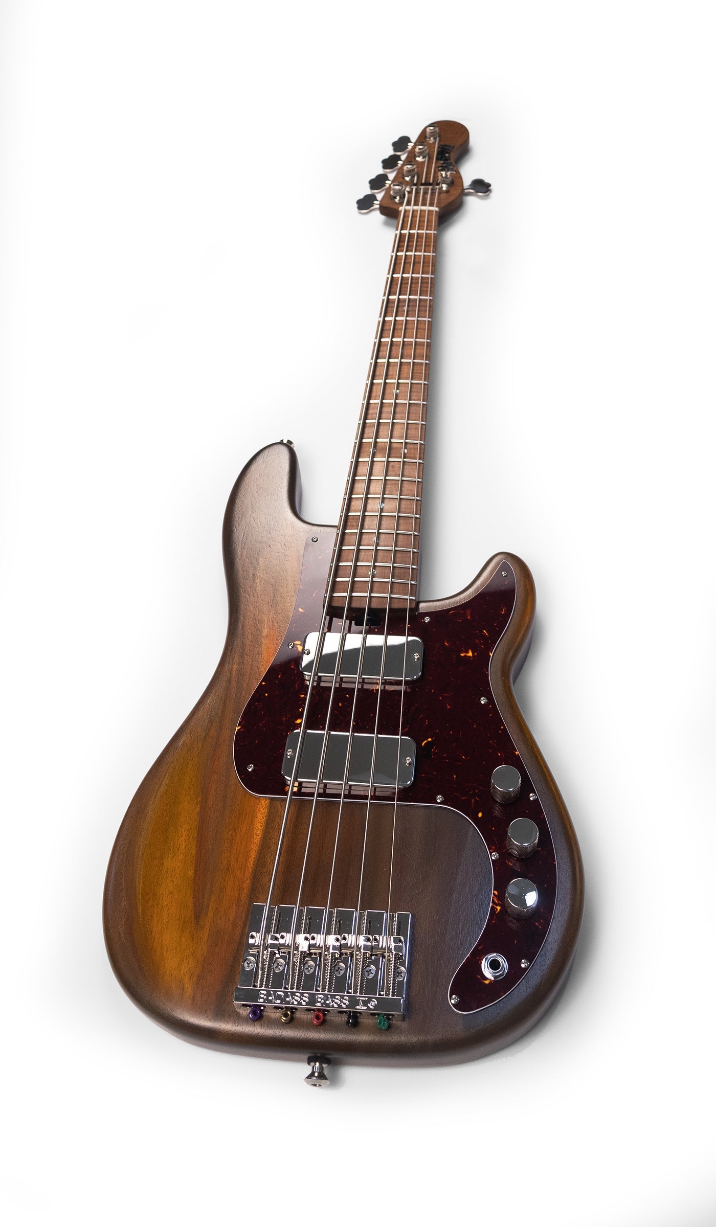 McGrath Medium Scale Thumper Whiskey 8.8lbs - McGrath Guitars boutique 5-string bass
