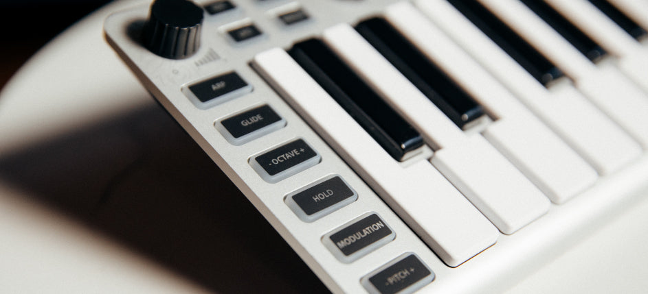 Artesia Pro Xsynth performance buttons close-up