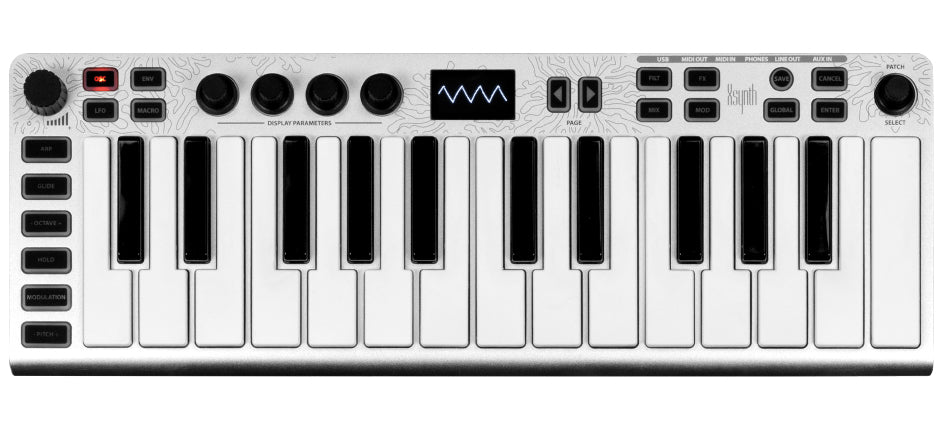 Artesia Pro Xsynth top view